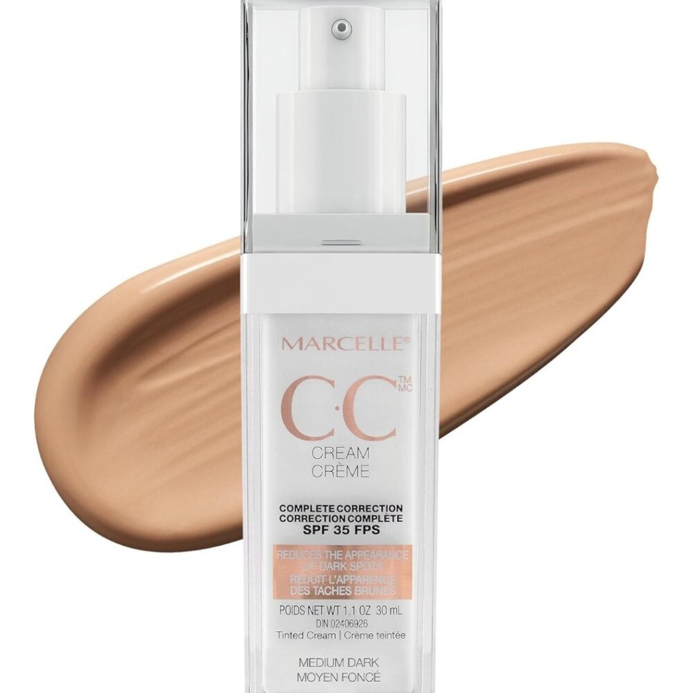 🔥 NEW Marcelle CC Cream SPC 35 | Medium Dark